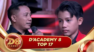 Bangga Anaknya Tampil di D'academy! Sang Ayah Hadir, Azzio Tak Kuasa Menahan Haru! | DA8 Top 17