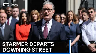 'It has been the privilege of my life', says Keir Starmer as he departs 10 Downing Street | RTÉ News