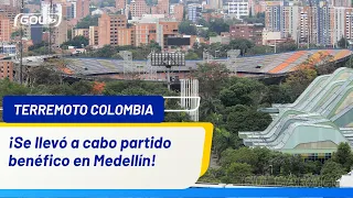 This Is How the Charity Match for Earthquake Victims in Colombia Unfolded in Medellín
