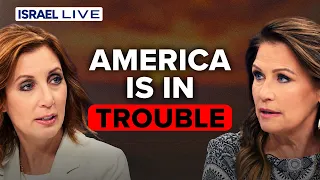 This Crisis In America Is Much Bigger Than You Think | ISRAEL LIVE: Michele Bachmann, Erin Zimmerman