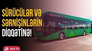 Bakıda 4 avtobus marşrutunun yolu dəyişdirildi | APA TV