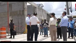 Chaves supervisa avance del centro Cacco para crimen organizado Chaves supervisa avance del centro Cacco para crimen organizado