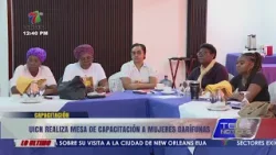 UICN realiza mesa de capacitación a mujeres garífunas