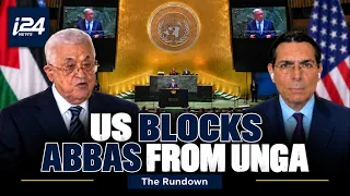 US blocks Palestinian President Mahmoud Abbas from UN General Assembly