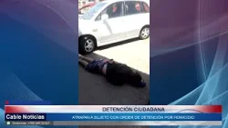 19 ENE 2026 Detención ciudadana: capturan a sujeto con orden de detención por homicidio