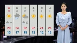 [날씨] 내일 초여름 더위…큰 일교차 주의 / 연합뉴스TV (YonhapnewsTV)