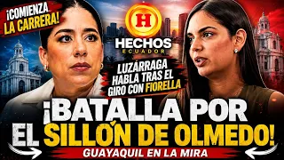 ¡COMIENZA LA carrera por Guayaquil! Luzárraga habla tras el giro con Fiorella