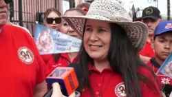 Más de 300 familias participaron en la peregrinación por el bienestar de las familias de Hermosillo.