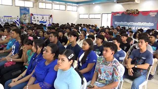 Chinandega students celebrate Independence Day