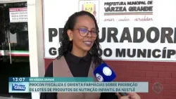 Rocon fiscaliza e orienta farmácias sobre proibição de lotes de produtos de nutrição infantil