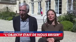 «L'objectif était de nous briser» : Cécile Kohler et Jacques Paris s'expriment depuis l'Elysée