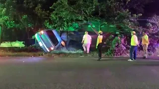 Traffic accidents from the last few hours
