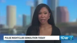 Pulse Nightclub demolition in Orlando today