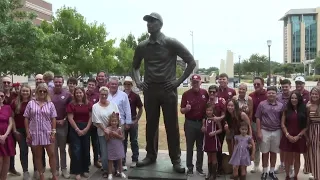 R.C. Slocum Statue Unveiling