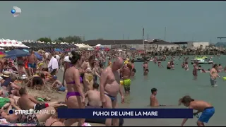 Stirile Kanal D - Puhoi de lume la mare! | Editie de seara
