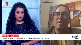 Avocats : la réforme suspendue à un vice de procédure. Lecture Elhabib Stati Zineddine