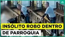 Insólito robo en parroquia de Concepción: le sustraen bolso a mujer mientras rezaba Insólito robo en parroquia de Concepción: le sustraen bolso a mujer mientras rezaba