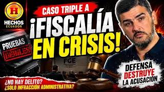 ¡Se cae el caso Triple A! Defensa destroza a la Fiscalía y expone un show sin pruebas contra Aquiles