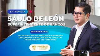 Superintendencia de Bancos avanza con reglamento de nueva Ley Antilavado. 26-06-2026