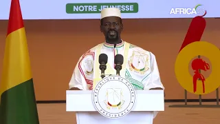 Guinée : Mamadi Doumbouya place la jeunesse au coeur des priorités
