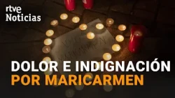 Minuto de silencio e indignación en la acampada de Sol tras la muerte de Maricarmen Abascal | RTVE