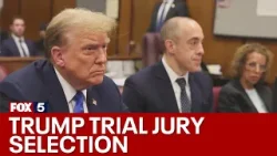 Trump trial: Jury selection nears end in New York | FOX 5 News