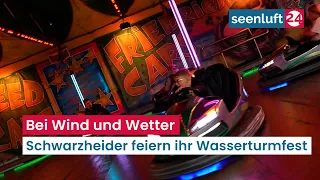 Schwarzheide Water Tower Festival Punt Boating