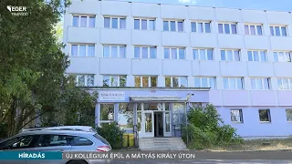 Új kollégium épül a Mátyás király úton - 2026.09.18.