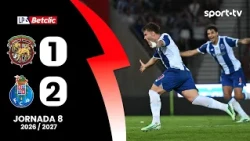 Resumo: Marítimo 1-2 FC Porto - Liga Portugal Betclic | sport tv