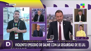 🔴TENSO MOMENTO DE SALWE CON LA SEGURIDAD ESTADOUNIDENSE
