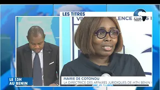 CANAL3-BENIN : Le 13h au Bénin du Mardi 11 Août 2026
