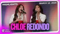Chloe Redondo, nagpabilib sa kanyang high-note and energy performance!