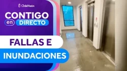 WORRIED RESIDENTS: Storm exposes flaws in new building - Contigo en Directo