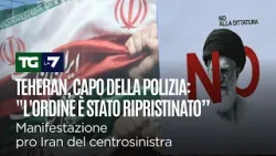 Teheran, capo della Polizia: "L'ordine è stato ripristinato”. Manifestazione pro Iran del cdx