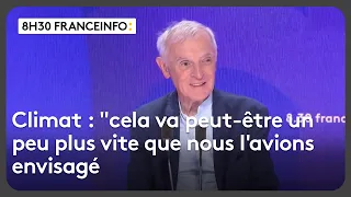 Wildfires, heatwaves, global warming... The "8:30 franceinfo" with Jean Jouzel