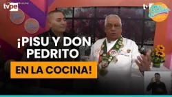 Pisu and Don Pedrito prepare a delicious traditional sangrecita
