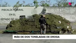 FGR quema narcóticos en Jalisco