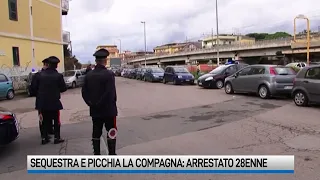 Sant'Antonio Abate, sequestra e picchia la compagna con bastone chiodato: arrestato
