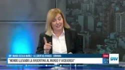 "Yesterday, the stability of the Argentine people triumphed," María Cecilia Ibañez on DTV