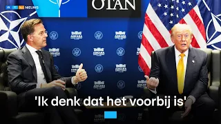 Dit zegt Trump tijdens NAVO-top over staakt-het-vuren met Iran | RTL Nieuws