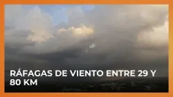 Calor intenso y vientos de hasta 80 km/h para este lunes Calor intenso y vientos de hasta 80 km/h para este lunes
