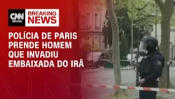 Polícia de Paris prende homem que invadiu embaixada do Irã | LIVE CNN