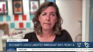 DOJ threatens to pull federal funding from states that don't share info of undocumented immigrants