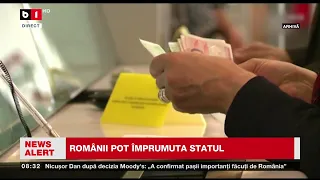Românii POT împrumuta din nou STATUL: titluri de stat TEZAUR
