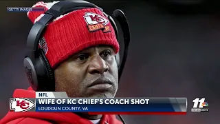NBC 11 Sports Chiefs wife shot
