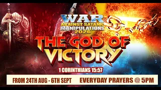 THE MARATHON PRAYERS HAVE BEGUN! WAR AGAINST SATANIC MANIPULATIONS 2026 . 14 DAY FASTING AND PRAYER