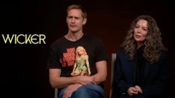 Alexander Skarsgård Talks Practical ‘Wicker’ Costume, ‘Baby Bib' & Liquid Lunches (Exclusive)