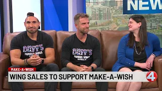 Interview: Wing sales at Duff's support Make-A-Wish