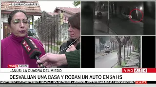 🚨 INSECURITY IN LANÚS: TWO VIOLENT ROBBERIES ON THE SAME BLOCK ALARM NEIGHBORS