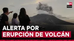 Volcan Ruang entra nuevamente en erupción